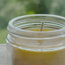 Load image into Gallery viewer, Natural Beeswax Jar Candle