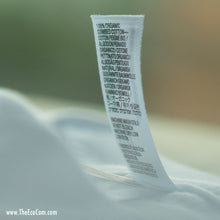 Load image into Gallery viewer, Organic Cotton T-Shirts label