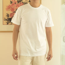 Load image into Gallery viewer, Organic Cotton T-Shirts hypoallergenic white