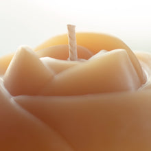 Load image into Gallery viewer, 100% Natural Rose Beeswax Candle