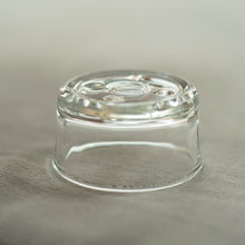 Load image into Gallery viewer, Clear Glass Tealight candle Cup