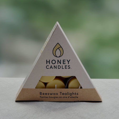 Pack of 6 Tealights with a Glass Cup