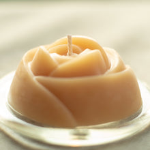 Load image into Gallery viewer, 100% Natural Rose Beeswax Candle
