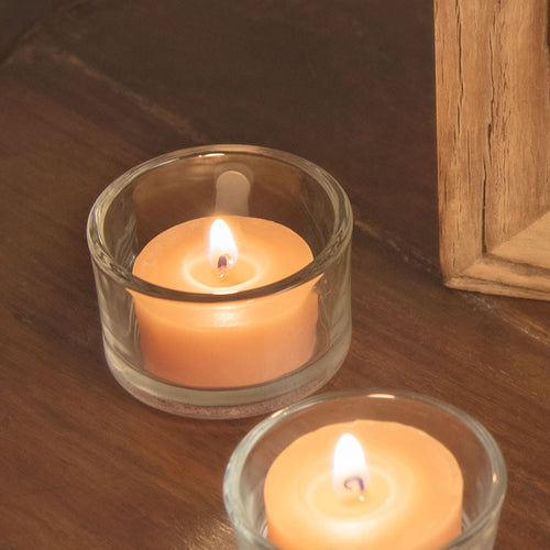 100% Natural Beeswax Tealight Candle from Canada