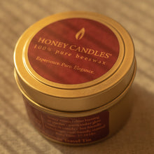 Load image into Gallery viewer, 100% Pure Beeswax Candle in Tin for Travel
